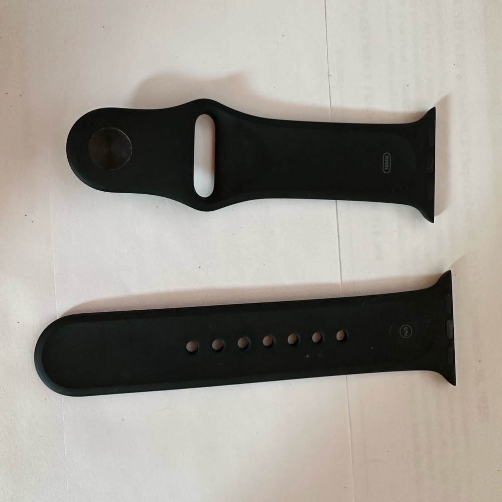 Black Apple Watch Band 38mm